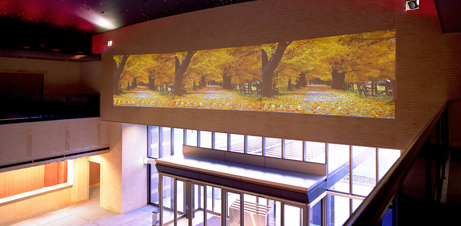 あわらの郷玄関ロビー